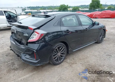 2020 Honda Civic Sport Touring z USA, uszkodzony, nr VIN SHHFK7H91LU417101